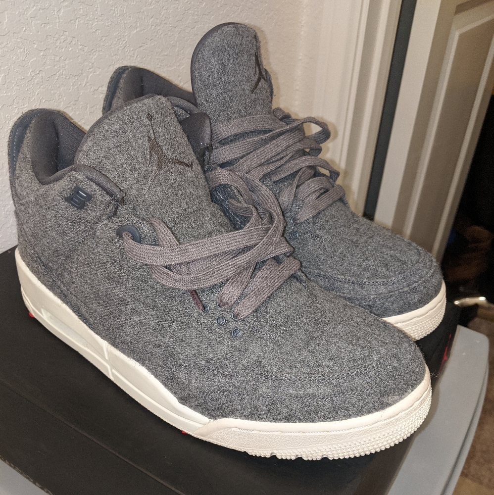 Mens Jordan 3 Wool